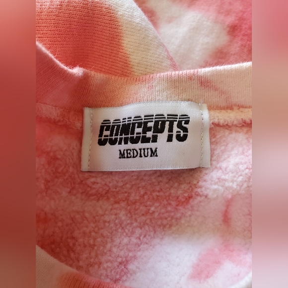 Concepts Tie Dye Long Sleeve Sweatshirt Women’s Size M Classic Boho Chic Retro - Picture 4 of 13